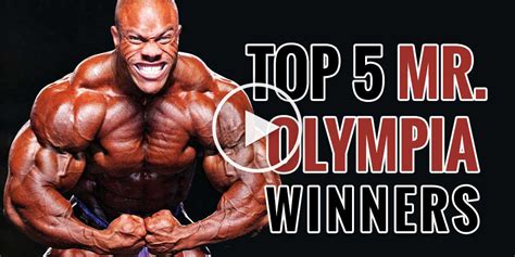 mr olympia top 5|mr olympia winners by year.